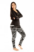 B&W Sand - Cozy Lined Leggings