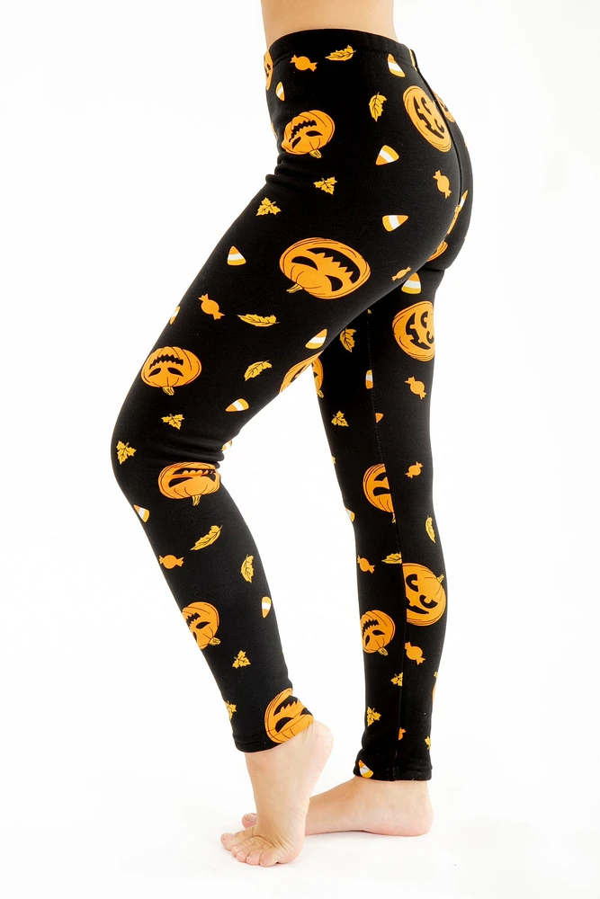 Trick & Treat Halloween - Cozy Lined Leggings