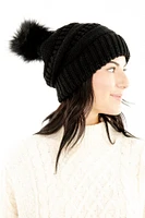 Black - Cozy Slouchy Beanie