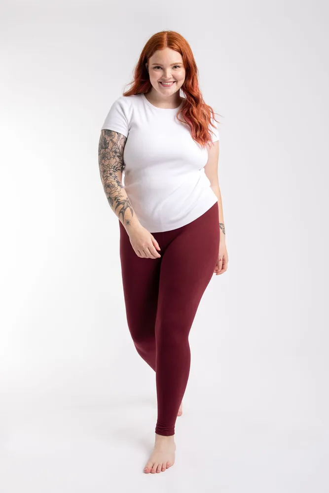 Maroon - All Season Leggings