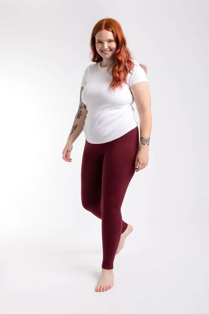 Maroon - All Season Leggings