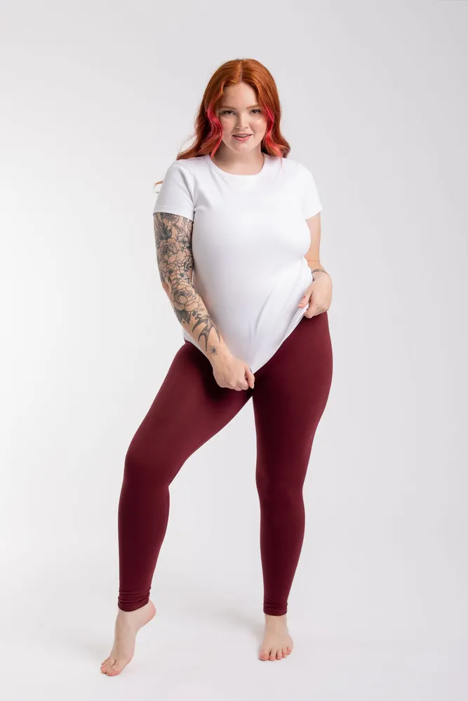 Maroon - All Season Leggings