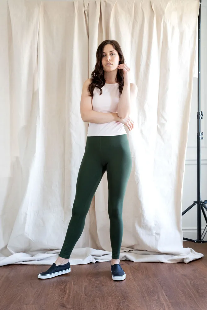 Dark Green - All Season Leggings