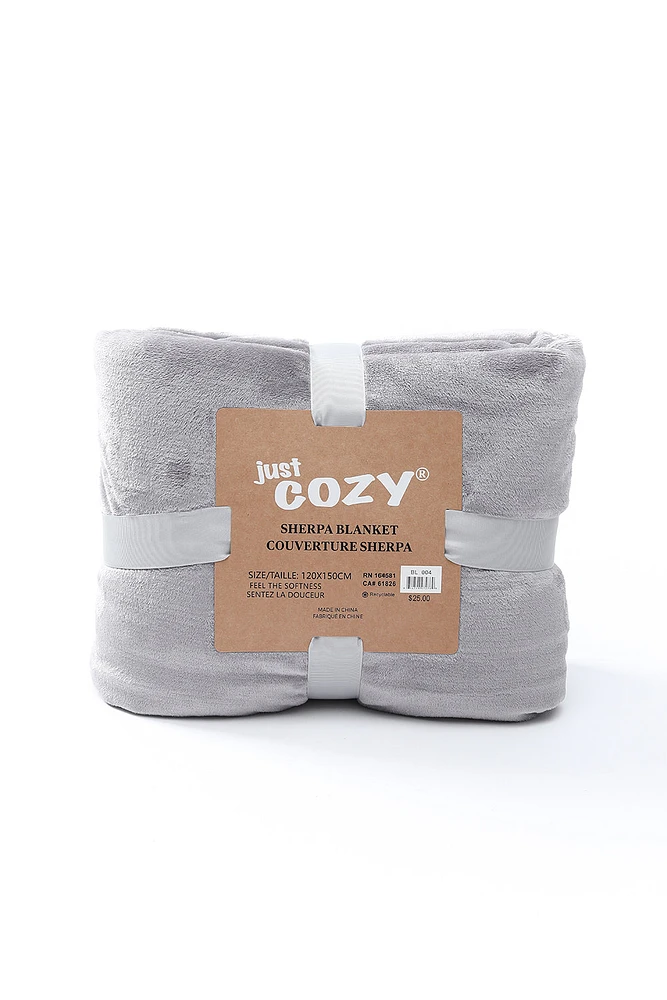 Gray - Couverture Sherpa