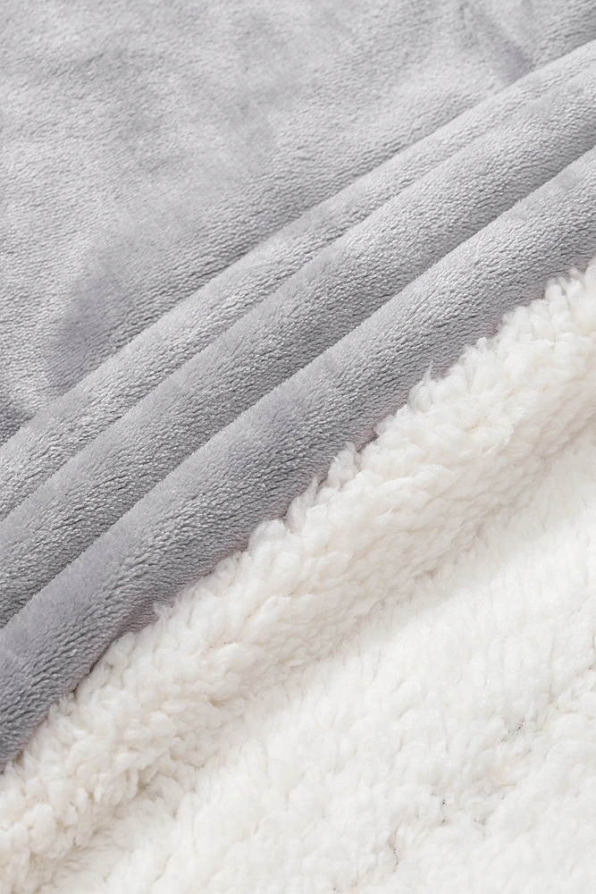 Gray - Couverture Sherpa