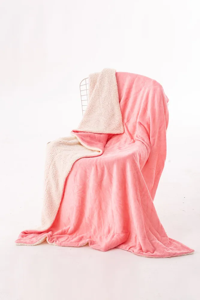 Grey - Sherpa Blanket