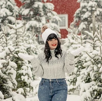 Black - Cozy Lined Hat