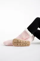 Pink - Cozy Slipper Socks