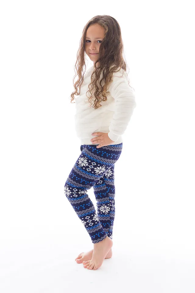 Reindeer Kid's - Cozy Lined Leggings