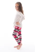 Lucky Reindeer Kid's - Cozy Lined Leggings