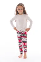 Lucky Reindeer Kid's - Cozy Lined Leggings