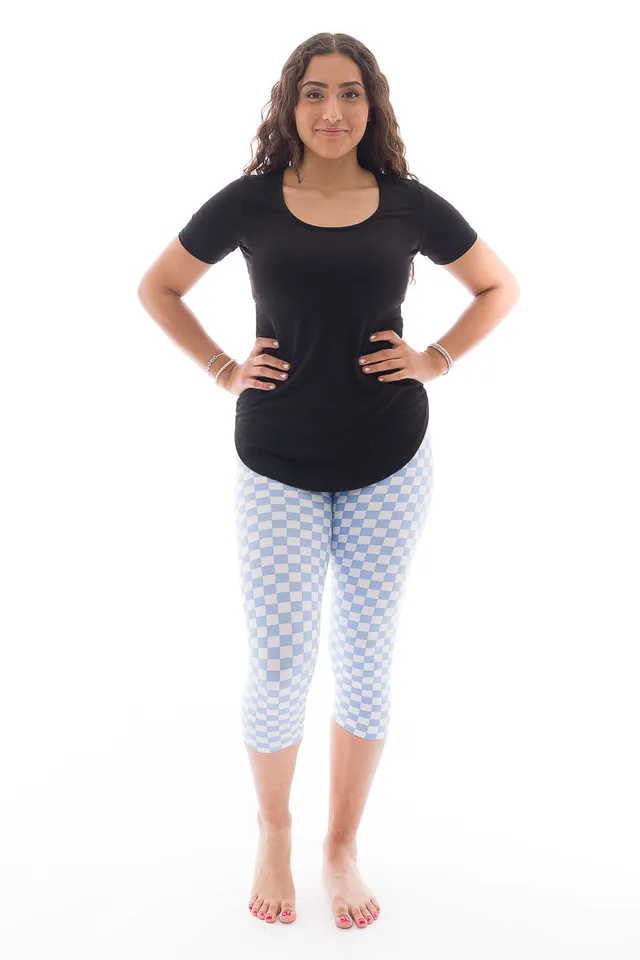 Blue Dotted - Capris – Just Cozy