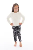 Northern Reindeer Kid's - Cozy Lined Leggings