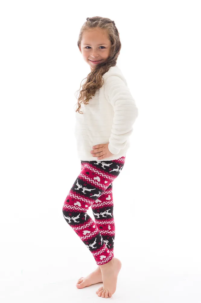 All I Want For Christmas Kid's - Cozy Lined Leggings