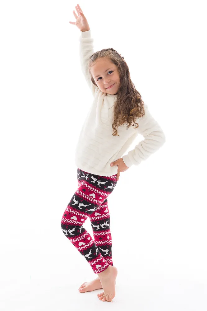 All I Want For Christmas Kid's - Cozy Lined Leggings