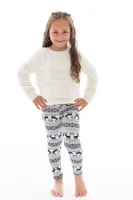 Retro Christmas Kid's - Cozy Lined Leggings