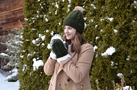 Green - Cozy Lined Hat