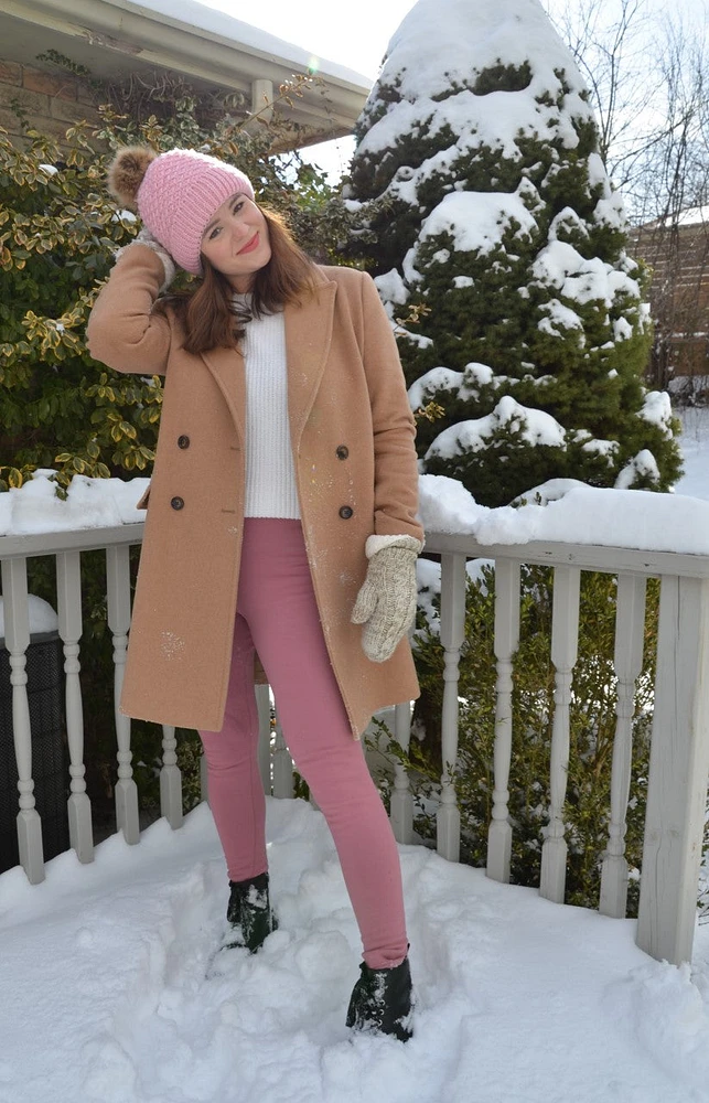 Pink - Cozy Lined Hat