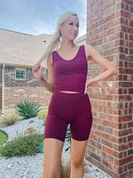 Maroon Shorts