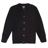 Crew-neck Cardigan