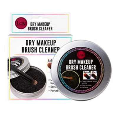 Dry makeup brush cleaner