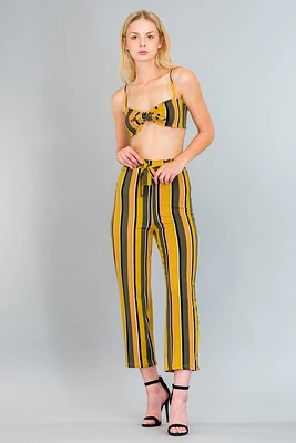 Vertical Stripe 2 Piece Set