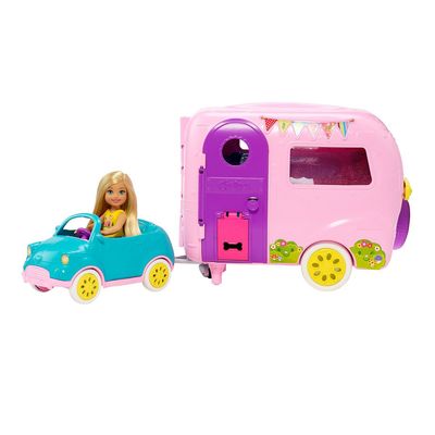 Barbie Chelsea et sa caravane