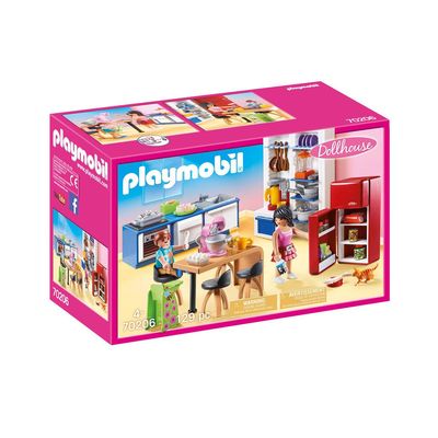 Cuisine familiale Playmobil Dollhouse 70206