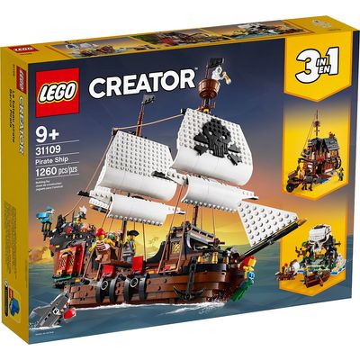 Le bateau pirate LEGO CREATOR 31109