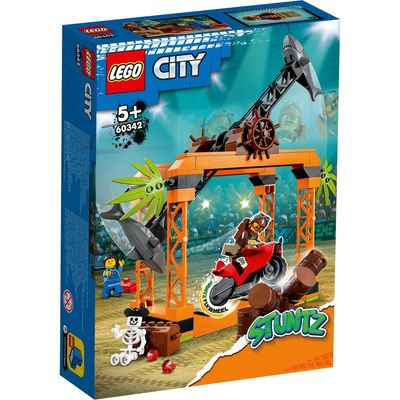 Défi de cascade : l’attaque des requins Lego City 60342
