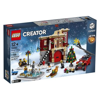 La caserne des pompiers du village d’hiver LEGO Creator 10263