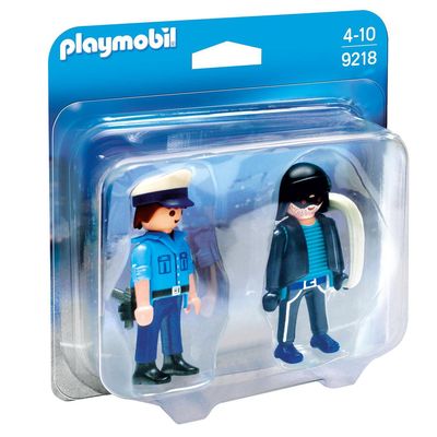 Duo policier et voleur Playmobil 9218