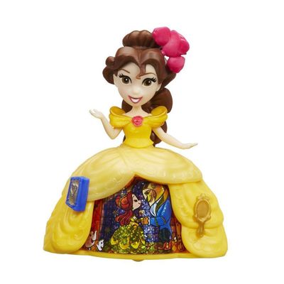 Mini Poupée Disney Princesse Robe tournante - Belle