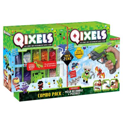 Combo Qixels : Pixtolet et méga recharge