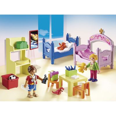 Chambre d'enfants avec lits superposés Playmobil Dollhouse 5306