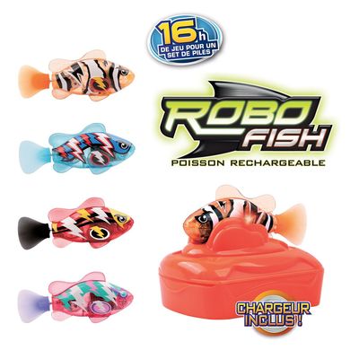 Robo Fish rechargeable rose