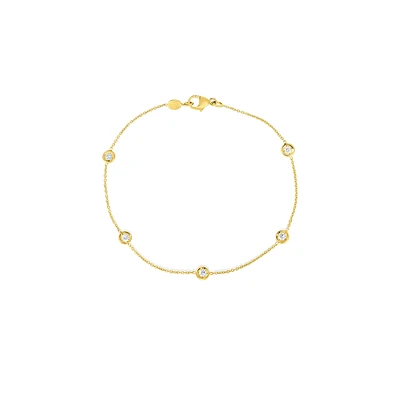 DIAMONDS BY THE INCH FIVE STATION BRACELET - La Maison Monaco