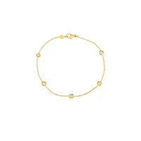 DIAMONDS BY THE INCH FIVE STATION BRACELET - La Maison Monaco