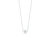 NECKLACE W 1 DIAMOND STATION - La Maison Monaco