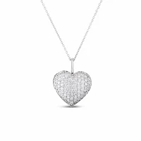 DIAMOND HEART NECKLACE - La Maison Monaco