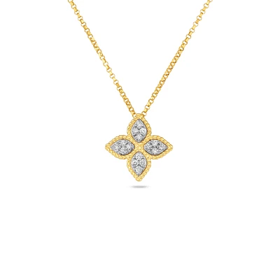 Title: Shop princess flower medium diamond necklace in Canada | La Maison MonacoShop