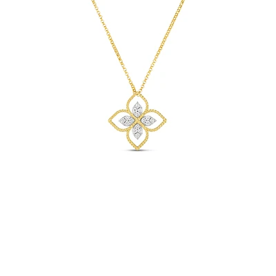 PRINCIPESSA DIAMOND FLOWER NECKLACE