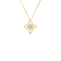 PRINCIPESSA DIAMOND FLOWER NECKLACE