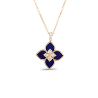 VENETIAN PRINCESS SMALL LAPIS & DIAMOND NECKLACE - La Maison Monaco