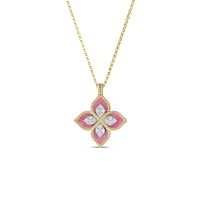 VENETIAN PRINCESS RHODONITE NECKLACE - La Maison Monaco