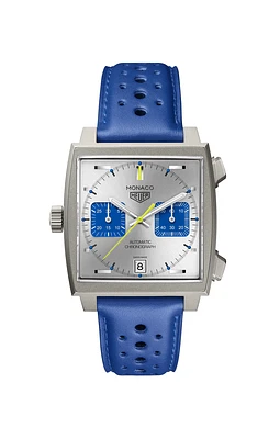 TAG Heuer Monaco CHRONOGRAPH FRENCH RACING BLUE - La Maison Monaco