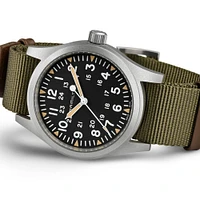 Khaki Field Mechanical 42mm - La Maison Monaco