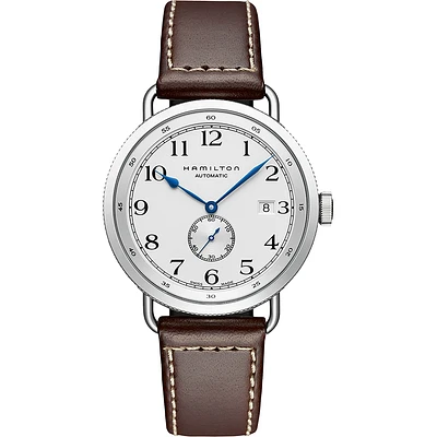 Khaki Navy Pioneer Small Second Auto - La Maison Monaco