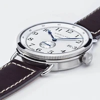 Khaki Navy Pioneer Small Second Auto - La Maison Monaco