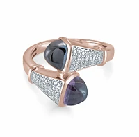 Jardin Exotique Amethyst & Blue Topaz - La Maison Monaco